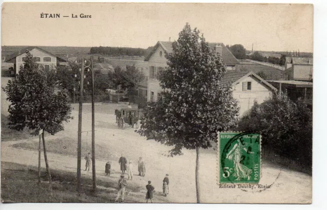 ETAIN - Meuse - CPA 55 - la gare