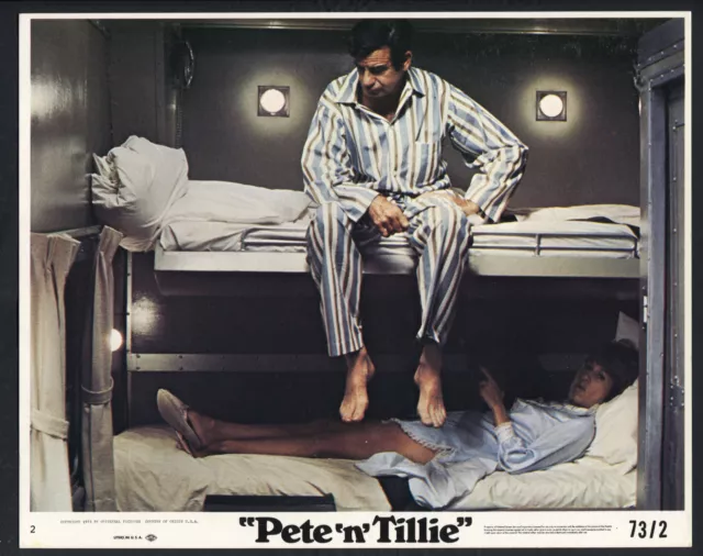 CAROL BURNETT WALTER MATTHAU BUNKBEDS Pete N Tillie ‘73