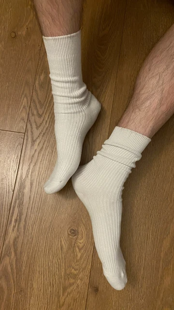 Chaussette blanche homme best sale