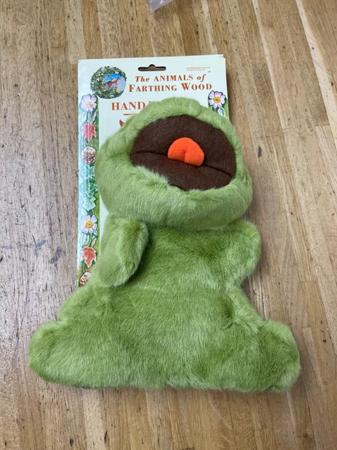 VHTF ANIMALS OF Farthing Wood Toad Hand Puppet Brand New 125 00 vhtf-animals-of-farthing-wood-toad-hand-puppet-brand-new-125-00