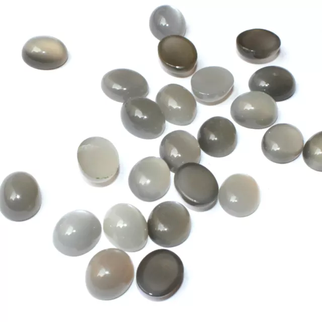 Wholesale Lot 11x9mm Oval Cabochon Natural Moonstone Loose Calibrated Gemstone