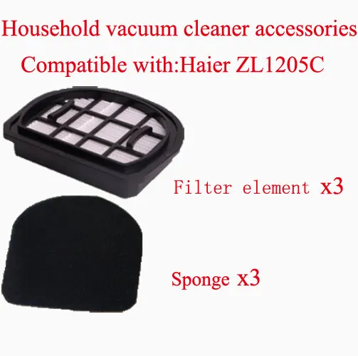 Wireless Vacuum Cleaner Filter Core For Haier ZL1205C Haier Vacuum Cleaner