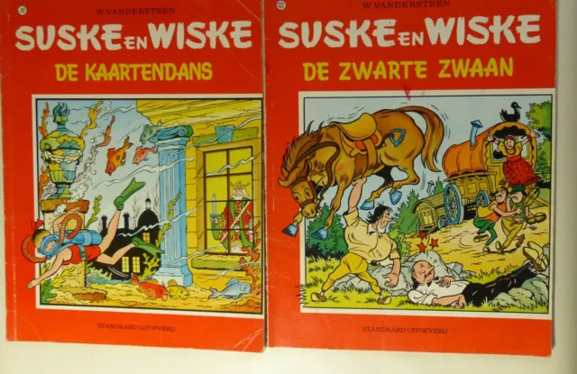 Suske en Wiske, De Zwarte Zwan  - W.Vandersteen - Nr 101 + 123