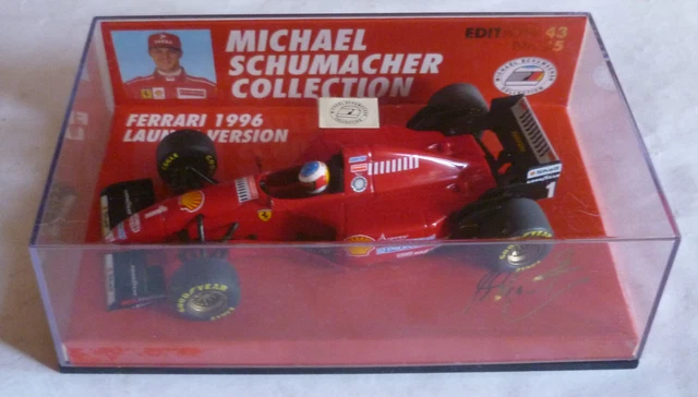 MINICHAMPS MICHAEL SCHUMACHER collection Ferrari Launch Version 1997 EUR 39,99 - FR