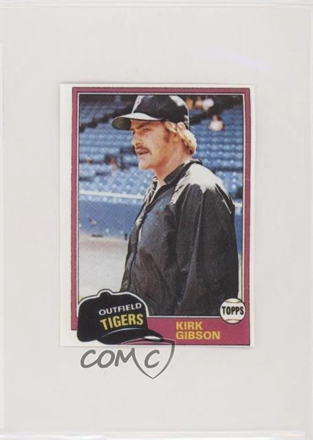 1989 Topps Double Headers Kirk Gibson