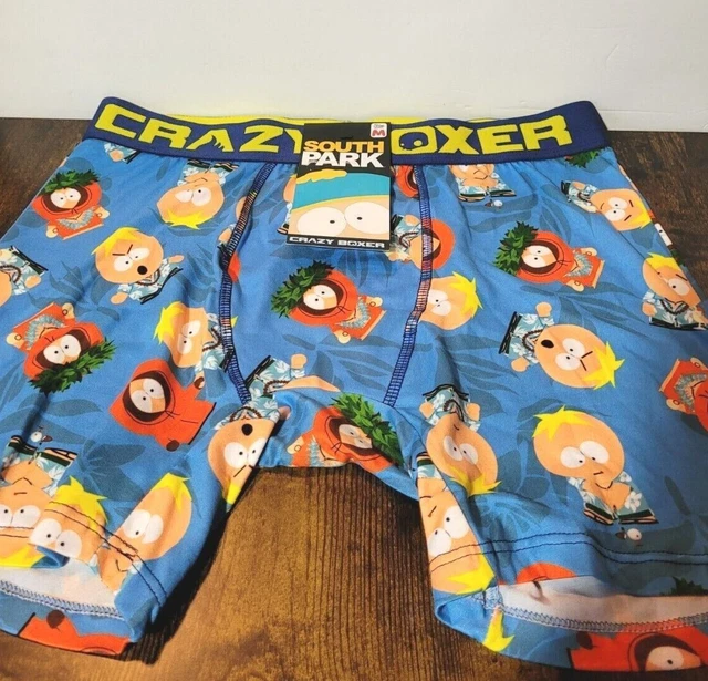 NWT New South Park Kenny Butters Hawaii Crazy Boxer Briefs Mens Medium