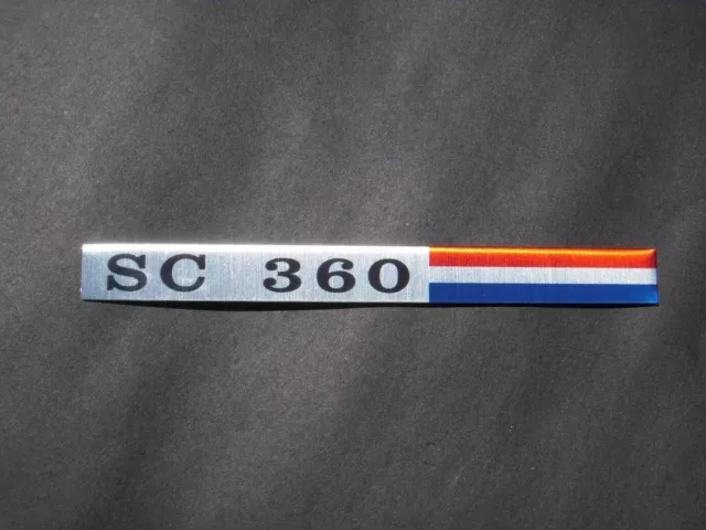 AMC SC360 Hornet metal dash badge emblem SST Sportabout AMX