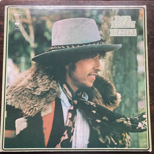 Bob Dylan Desire Vinyl LP Album CBS First Press 1976 Europe 86003 EX+/EX+