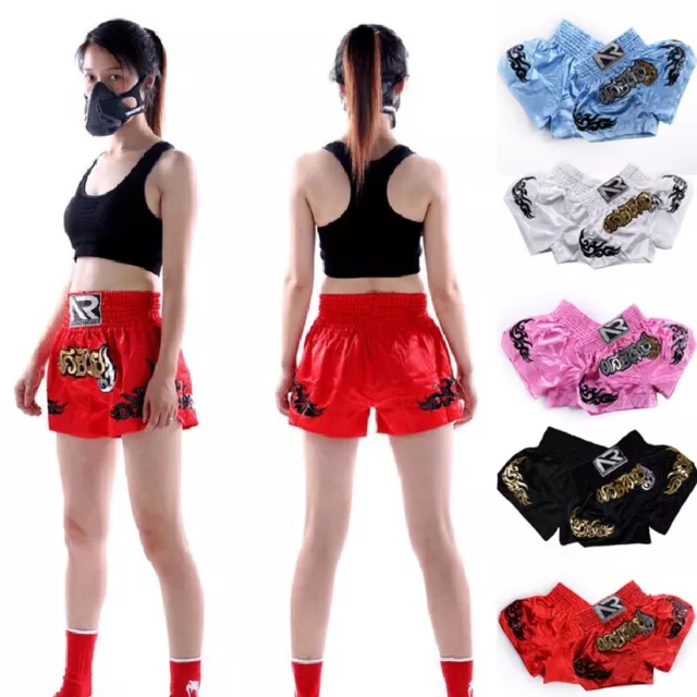 Flexible and Lightweight Anotherboxer Women Kick Boxing Shorts for MMA Training