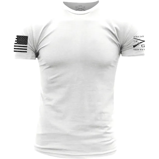 Grunt Style Basic Crew T-Shirt - White