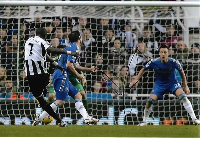 Moussa Sissoko Hand Signed Autograph 12x8 Photo Newcastle COA