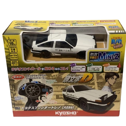 JAPANESE KYOSHO RC Car First MINI-Z Initial D Toyota Sprinter Trueno ...