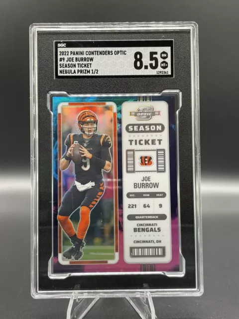 Joe Burrow 2022 Panini Contenders Optic NEBULA 1/2 #9
