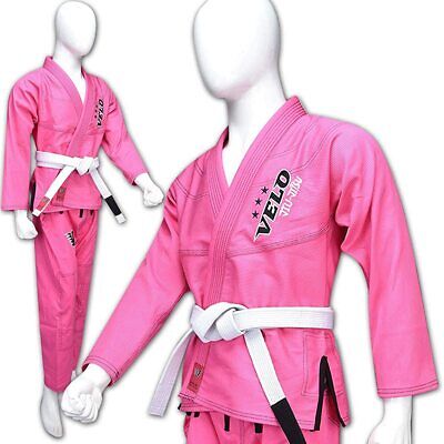 Velo Jiu Jitsu Donna Gi Bjj Brasiliano per le donne kimono MMA uniforme PRESHRUNK