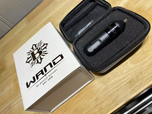Máquina de tatuaje de varita rotativa Bishop - revestimiento