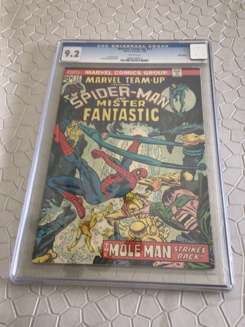 Marvel Team Up #17 CGC Grade 9.2 W Pages Mile High II Collection