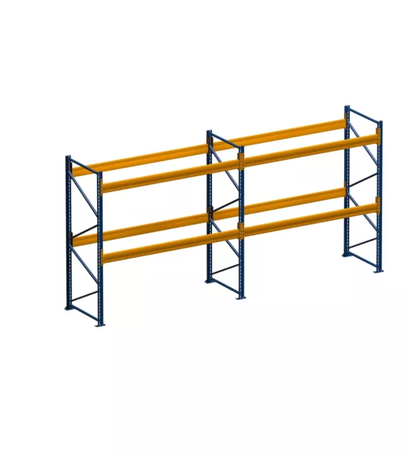 Palettenregal Schwerlastregal Hochregal Regal Lagerregal Fachlast 2050 kg