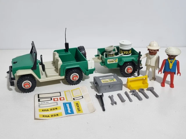 PLAYMOBIL PIÈCE 3532/ Capot Jeep Safari Vintage Savane EUR 2,50 - FR