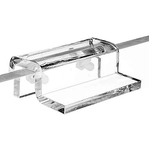MiguCo 4pcs Aquarium Top Cover Bracket Acrylic Fish Tank Lid Support Holder Clip