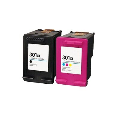 2 Remanufactured Ink Cartridge For HP 1000 1010 1050 1050A AIO 1510 1512 301XL