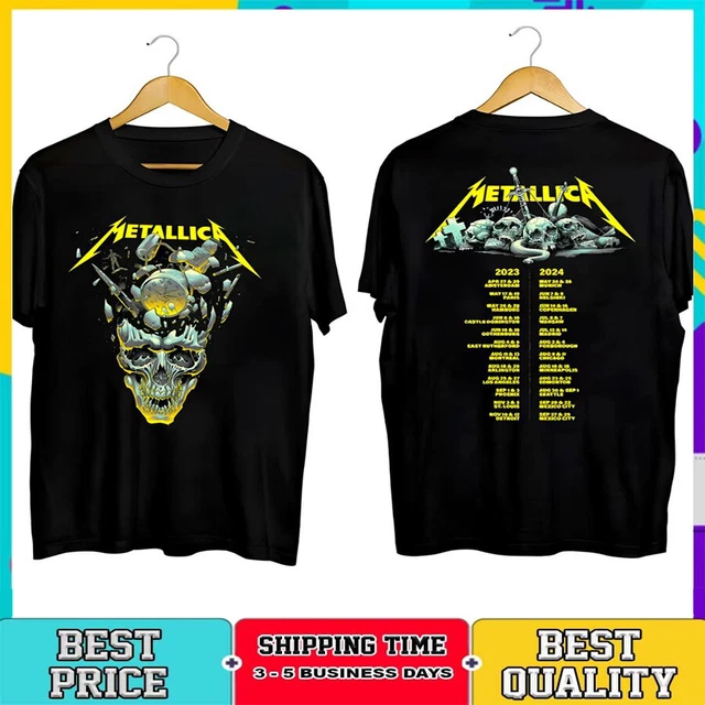SALE!! METALLICA BAND Metal Tour 2023 2024 M72 Tour Music Event TShirt