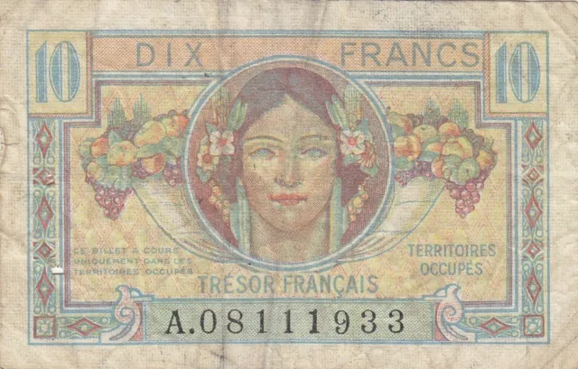 10 F Trésor Français 1947 FAY VF.30.01