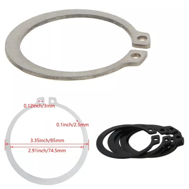 Retaining Rings External Circlips Snap C-Clip for Shaft 11/13/42/37/38/40/60/80