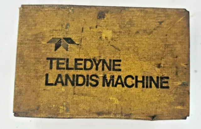 Teledyne Landis Machine Treading Equipment  15/16 X  2 1/2 Un Throat Std. Short