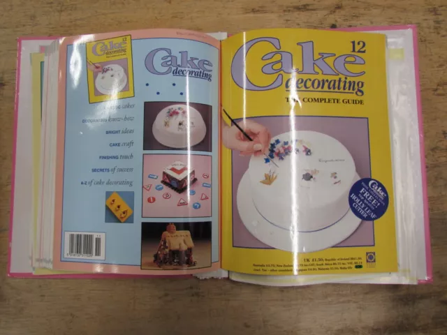 1 BINDER - 1-13 MAGAZINES - CAKE DECORATING by ORBIS * £3.25 UK POST **