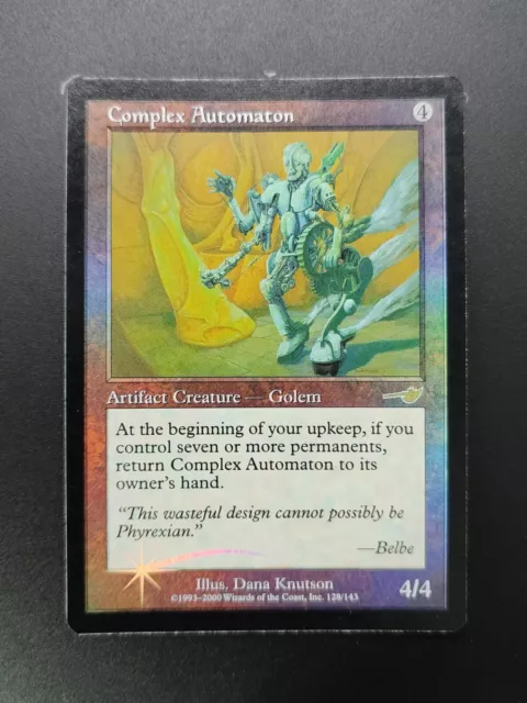 CARTE MTG Magic The Gathering : COMPLEX AUTOMATON FOIL (ENG) NM