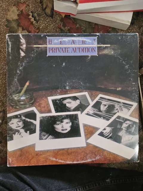 Heart Private Audition Vinyl LP Inner Sleeve Vintage