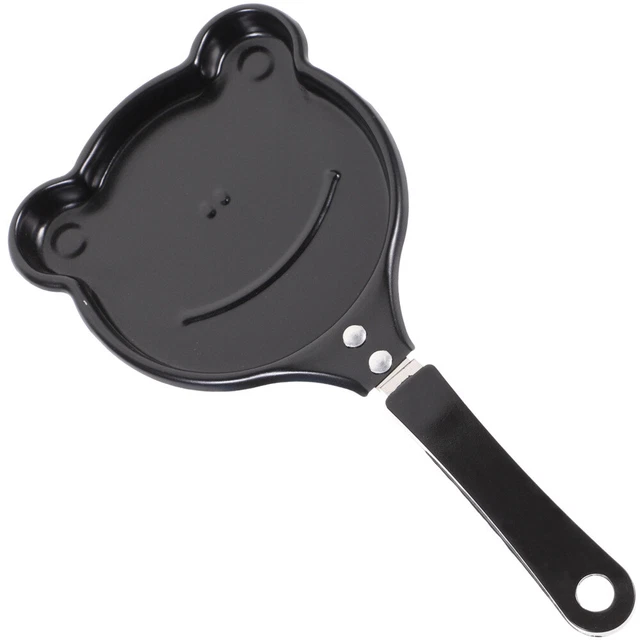 Mini Padella Elettrica Portatile 350W - Antiaderente Con Spatola In Legno, Spina UE 220V, Per Uova, Pancake E Bistecche, Ideale Per Campeggio E Studenti