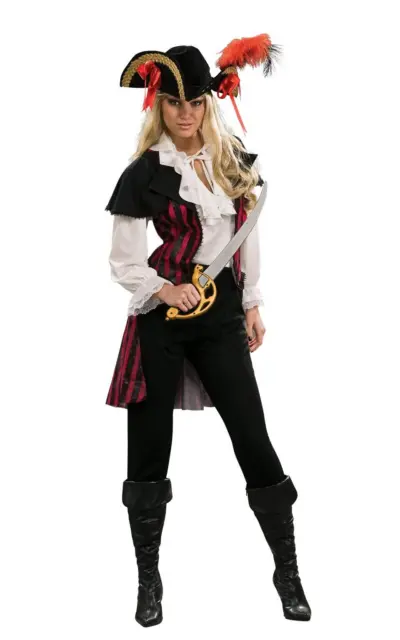 Rubie's Official Pirate Lady Costume, Maria Lafay Character, Pirate Queen Fancy