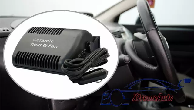 12V 150W Defroster Portable Car Auto Heater Cooler Fan 2 In 1 Plug in Dryer