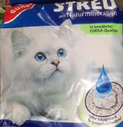 3x20=60 L Katzenstreu Katzen Hygiene Streu Katzenkloh Katzentoilette