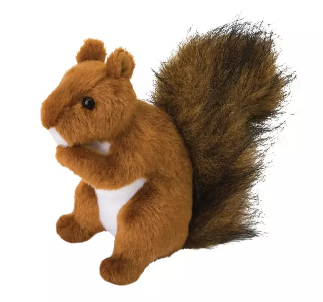 ROADIE the Plush RED SQUIRREL Stuffed Animal - by Douglas Cuddle Toys - #3793