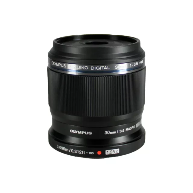 Olympus M.Zuiko Digital ED 30mm F3.5 Macro Lens, for Micro Four Thirds Cameras