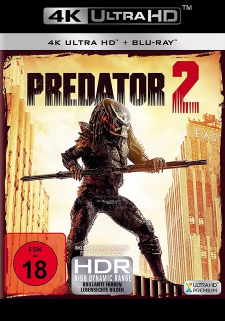 Predator 2 - 4K Ultra HD Blu-ray # UHD+BLU-RAY-NEU