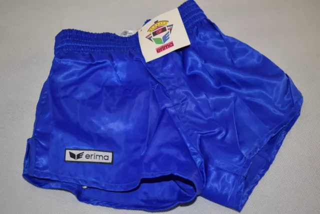 Erima pantaloncini sportivi pantaloni vintage nylon lucido Shiyn anni 80 0 128 NUOVI Erima pantaloncini sportivi pantaloni vintage nylon lucido Shiyn anni 80 0 128 NUOVI