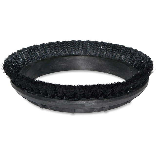 Oreck Floor Machine Black Carpet Brush - Nylon Bristle - 12" Overall Diameter -