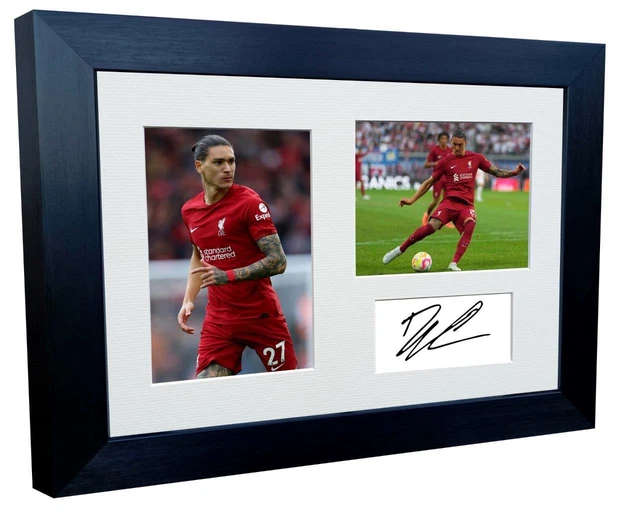 SIGNED DARWIN NUNEZ Liverpool Autographed Photo Photograph Picture