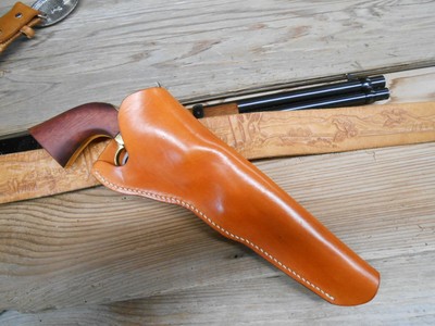 Cross Draw California Slim Jim Holster Colt 1851, 1860 Remington Clones 10