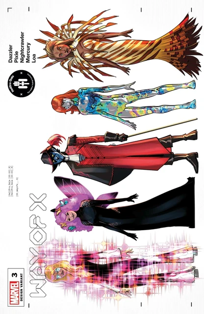Way of X #3 - Quinn Character Design Variant - In Hand