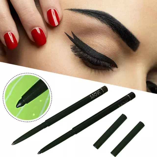 Slim Tip Eyeliner Gel Pen Easy To Color Waterproof Smudge Eyeliner No 202 3 U7E2