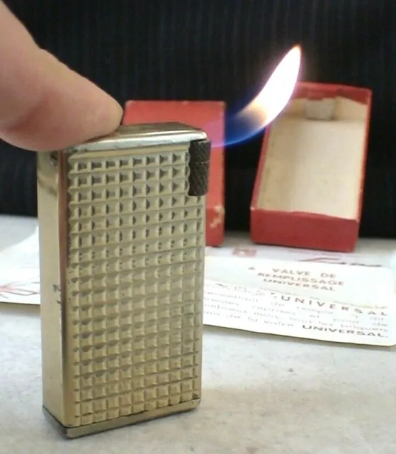 BRIQUET Ancien @ SCORE + écrin Doc RARE @ Lighter * Feuerzeug * Accendino