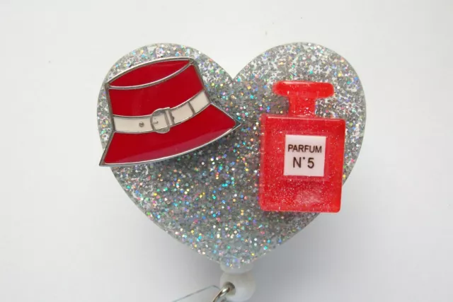 Nursered Hat And Perfume Rn Nurse Doctor Medical Emt Nurse Vet Id Badge Holder