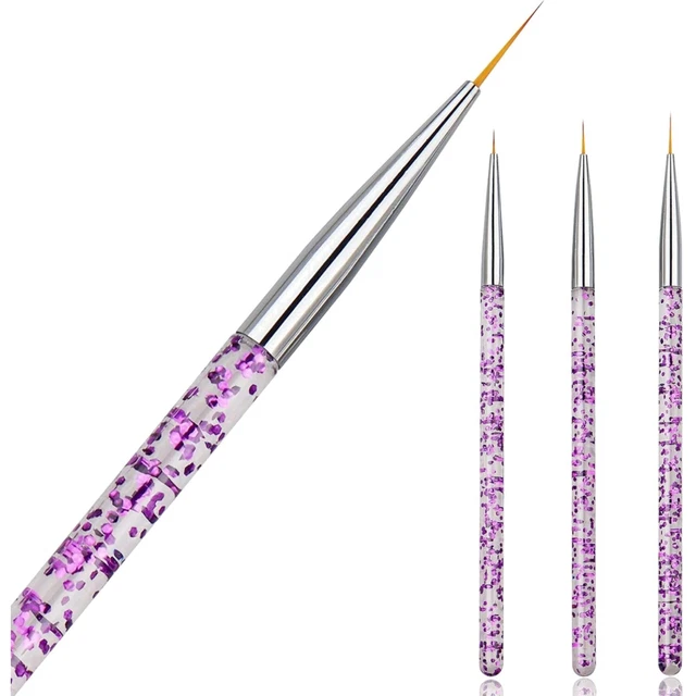 Lot de 3 pinceaux de maquillage Saint-Valentin PS