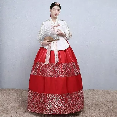 Women Hanbok Dress Traditional Ceremony Costume Korean Royal Costume Hanbok