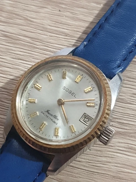 Montre Ancienne REGENT Mécanique 17 Rubis - Vintage, Remontage Manuel, Antimagnétique, Pour Homme