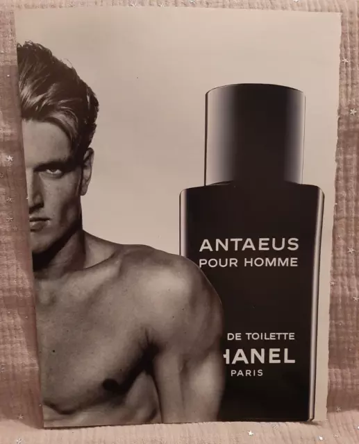 Magazine Perfume Pub PRINT AD CHANEL ANTAEUS
